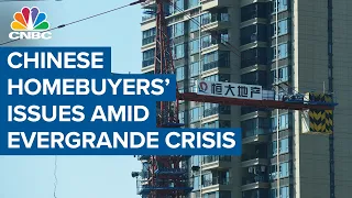 Chinese homebuyers are caught in the middle of Evergrande debt crisis