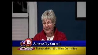 Athens City Council - December 14, 2009