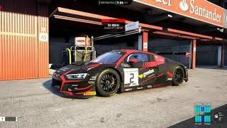 Assetto Corsa Competizione Quick Test Drive 2019 Audi R8 EVO GT3 / Barcelona
