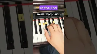 In the End (Linkin Park) - piano tutorial