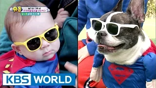 William takes a look alike picture with the dogs [The Return of Superman / 2017.05.07]