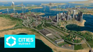 Cities Skylines 2 - Застройка острова по другую сторону шоссе! #43