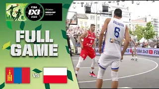 Mongolia v Poland | Men Play In | Full Game | Crelan FIBA 3x3 World Cup 2022