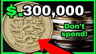 UK One Pound 1997 most Valuable One Pound coins worth up to $300,000 to look for!