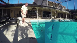 Pool Science Double Vortex underwater camera shot in 4K HDV