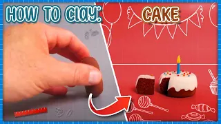 🎂 How To Make A Clay Cake - Super Easy And Fun Clay Cake Recipe