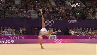 Evgeniya Kanaeva Wins Rhythmic All-Around Gymnastics Gold - London 2012 Olympics