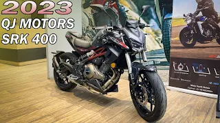 QJ Motors SRK400 Detail Review - Superbike वाली Sound वह भी 400cc Bike में🔥