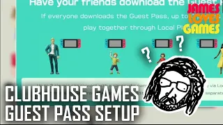 Clubhouse Games - How to Set Up Guest Pass