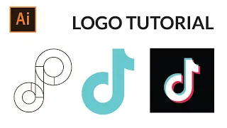TikTok Logo - Adobe Illustrator Tutorial