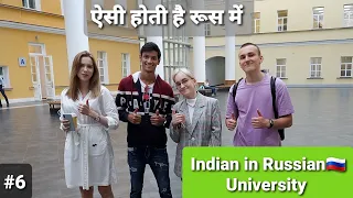 Indian Visiting Top Russian University in Moscow, Russia || Met Indian students.