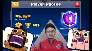 ANABAN  Best Ladder Player Ever 👈 ❤️iulia❤️  Clash Royale