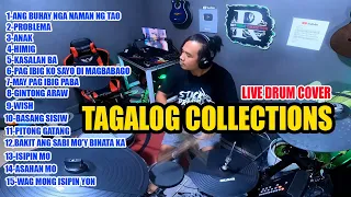 NONSTOP TAGALOG SONG LIVE DRUM COVER REY MUSIC COLLECTION