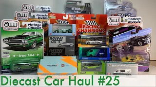 Weekly Diecast Car Haul #25 [Mini GT, Inno64, Greenlight, Tarmac Works, Sparky, Tiny HK, Maisto]
