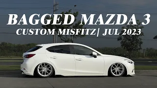 Bagged Mazda 3 | Air Suspension | Custom Misfitz