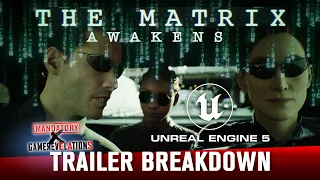 The Matrix Awakens An Unreal Engine 5 Experience “Trailer Breakdown” | GameRevelations