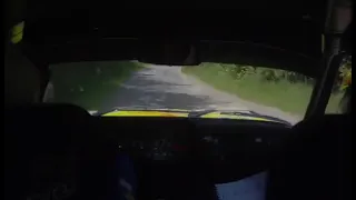 Zákányi J. - Vidécz Zs. Salgó Rally 2021 Mátraalmás - Bátonyterenye Crash