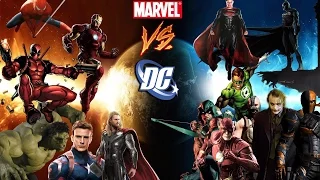 Marvel vs DC comic лучшие моменты Marvel и DC comic  № пилот