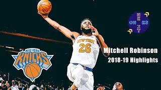 Mitchell Robinson New York Knicks SHOT BLOCKING MACHINE (2.4 BPG) | 2018-2019 Highlights