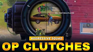 OMG 😱 This Aggressive Squad Rush on me  | BGMI/PUBG MOBILE Gameplay