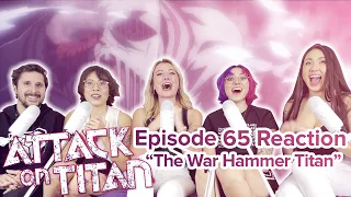 Attack on Titan - Reaction - S4E6 - The War Hammer Titan