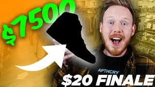 It's OVER! I SPENT $7500 on My GRAIL! $20 Sneaker Collection (SEASON 1 FINALE)