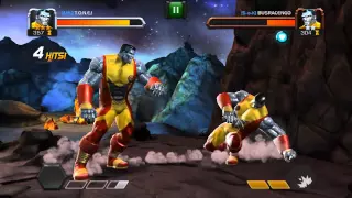 Superhero Origin: Colossus battle