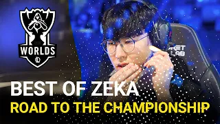 DRX Zeka Montage at World 2022 | Road To The Championship