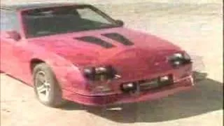 1987 CAMARO chevrolet product training program