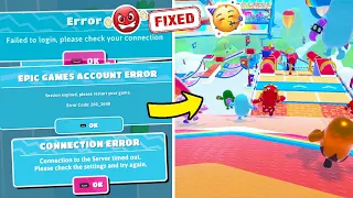 THIS IS HOW TO FIX FALL GUYS CONNECTION ERROR OR LOADING SCREEN