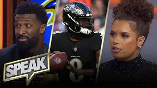 Did Lamar Jackson end the MVP debate with blowout win vs. Dolphins? | NFL | SPEAK