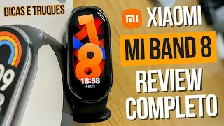 OLHA O QUE A MI BAND 8 FAZ! Dicas e Truques - REVIEW COMPLETO