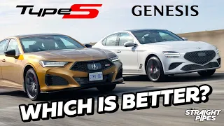 2022 Acura TLX Type S vs Genesis G70 3.3T Sport