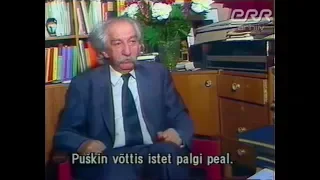 [31 из 33] Юрий Лотман — Пушкин и женщины. Александра Россет-Смирнова