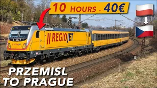 Regiojet Sleeper train - What's like to travel between Poland and Czechia with Regiojet