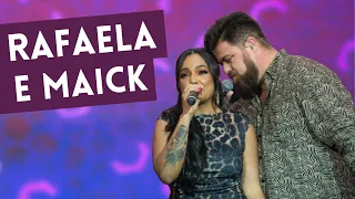 Rafaela e Maick cantam "Ainda Ontem Chorei de Saudade" no Faustão