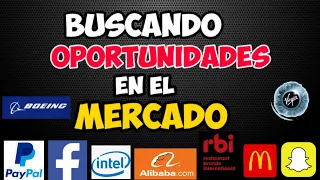 Oportunidades Para Hoy | Continuaremos Cayendo!  FB, BA, DIS, LMT, PYPL, MCD, UPS, DAL, INTEL, AMC