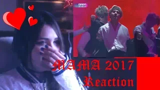 BTS (방탄소년단) 2017 MAMA 'MIC Drop fan reaction (re-upload)