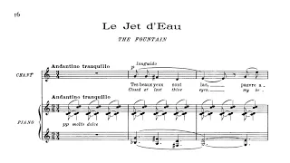 Claude Debussy - 5 Poèmes de Baudelaire (with score)