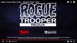 ROGUE TROOPER REDUX TEASER TRAILER!!