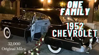 One Family 1952 Chevrolet Styleline Deluxe