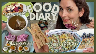 3 Tage Food Diary | mit Rezepten | Food Inspo | Virale TikTok Rezepte testen