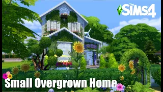 Small Overgrown Home 🌻 | The Sims 4: Speed Build