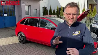 Miejska wypasiona Skoda Rapid 1.4TSi oszczędza po montażu instalacji gazowej R115 w @AbartAutoGazSerwis