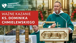 ROZWÓD małżeństwa jest wstrząsem dla Serca Boga. Mocne kazanie ks. Chmielewskiego