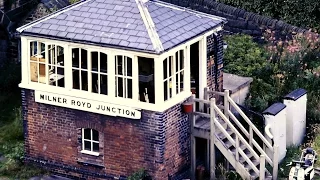Milner Royd Junction Signal Box in 1972