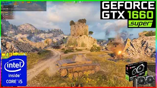 World of Tanks 1080p Ultra Settings GTX 1660 Super 6GB Frame Rate Test AMAZING GRAPHICS