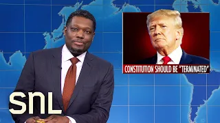 Weekend Update: Trump Claims Constitution Should Be Terminated, Brittney Griner Freed - SNL