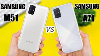 Samsung Galaxy M51 Vs Samsung Galaxy A71 | Comparison | Review | Camera |