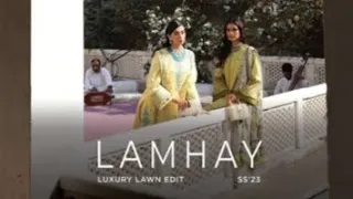 😱💯%Original Afroza LAMHAY Luxury Lawn Collections-2023💞Pakistani Party Wear Lawn Suits👌Mb-7607473487